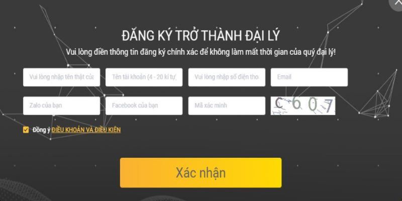 Hướng dẫn đăng ký trở thành đại lý 9bet